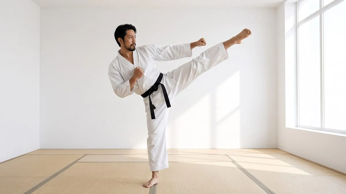Basic Kicks — Karate program
